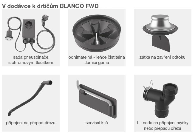 Blanco FWD Lite,  recyklace Rema 1Kč/1ks