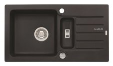 Alveus NIAGARA 70 G-91 černá (780x435mm)+ pop- up sifon