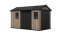 Zahradní domek Keter Apex 7,5 x 13 Ashwood, s podlahou