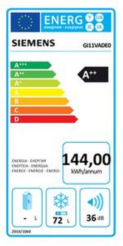 Vestavný šuplíkový mrazák Siemens GI11VADE0