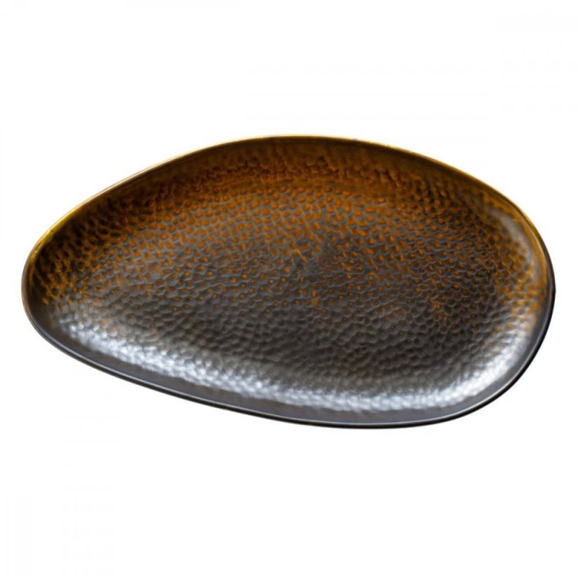 Verlo Fire talíř mělký oválný 33 × 18 cm Verlo Fire talíř mělký oválný 33 × 18 cm