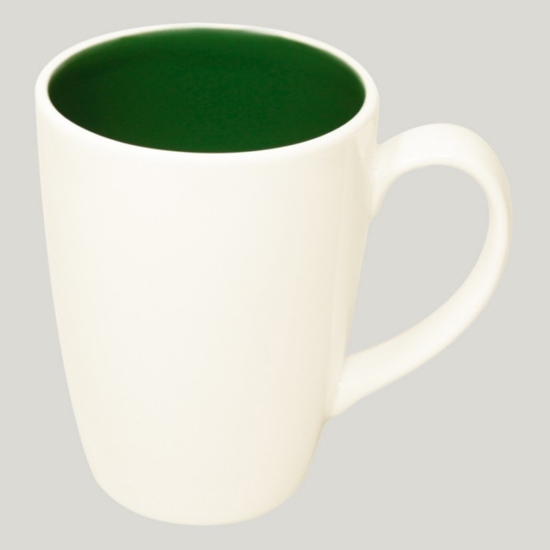 RAK Porcelain RAK Samba hrnek flora 36 cl, lesní zelená | RAK-BAFMG36PD4