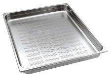 Gastronorm GN 2/1 (h=100 mm) nerezová děrovaná