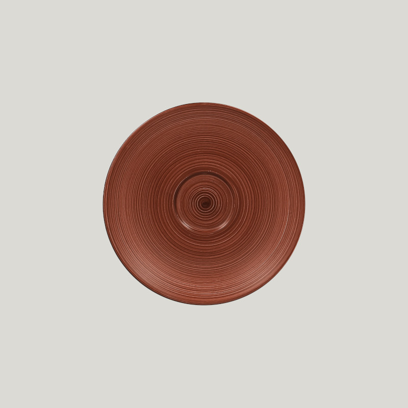 RAK Porcelain RAK Trinidad podšálek pr. 15 cm, hnědý | RAK-TRCLSA15BW RAK Porcelain RAK Trinidad podšálek pr. 15 cm, hnědý | RAK-TRCLSA15BW
