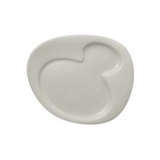 RAK Porcelain RAK Talíř s důlkem 24 × 20 cm, bílá | RAK-NFNBFP24WH