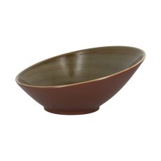 RAK Porcelain RAK Twirl miska zkosená 29 cm – alga | RAK-TWBUBA29AL