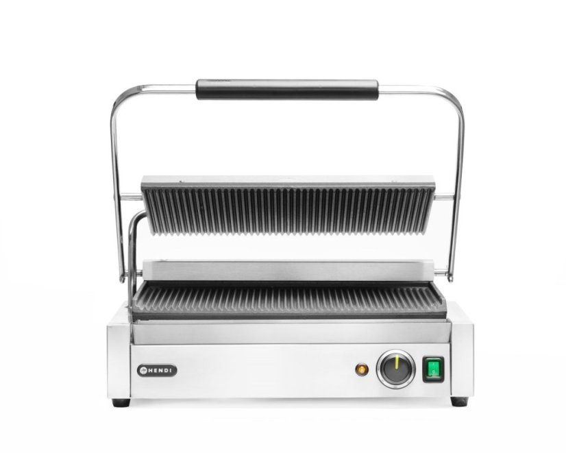 Kontaktní gril Panini XL, HENDI, 230V/2700W, 548x464x(H)216mm