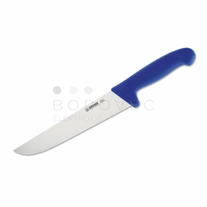 GIESSER nůž jateční a bourací G 4005 21cm modrý GIESSER nůž jateční a bourací G 4005 21cm modrý