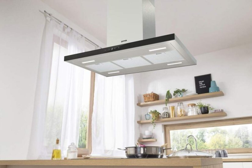 Ostrůvková digestoř Gorenje IHT943E6XGB
