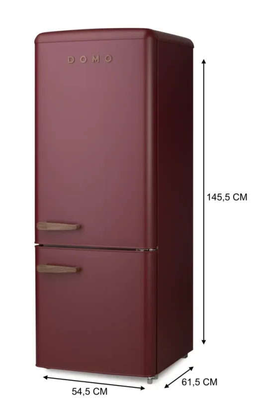 Retro lednice DOMO DO91714R