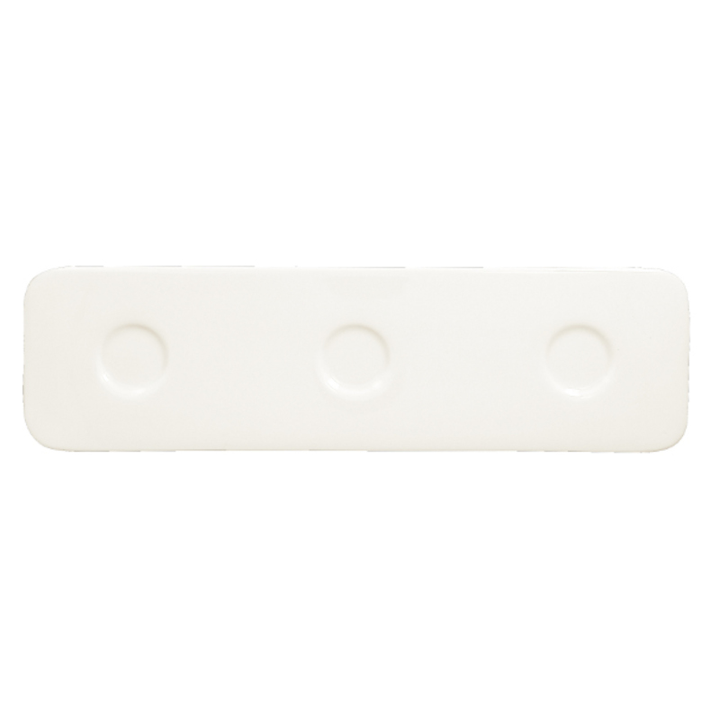 RAK Porcelain RAK Podnos obdélný, 3 průlisy 36 × 10 cm | RAK-SHRT36 RAK Porcelain RAK Podnos obdélný, 3 průlisy 36 × 10 cm | RAK-SHRT36