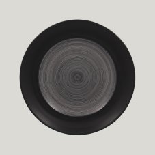 RAK Porcelain RAK Trinidad talíř mělký pr. 27 cm, šedý | RAK-TRCLFP27BG