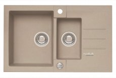 Alveus ROCK 70/02 PEBBLE (780x480mm)+ pop- up sifon F