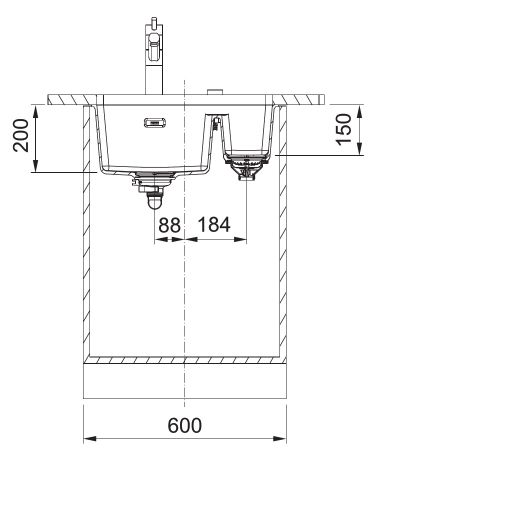Franke MRG 160-34-15/2 Bílá-led