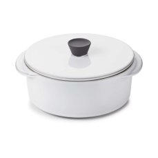 Revol Caractére zapékací mísa s víkem pr. 12 cm, bílá