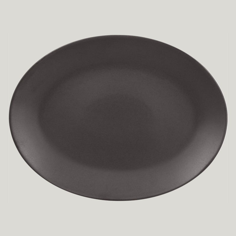 RAK Porcelain RAK Genesis talíř oválný 36 x 27 cm, kakaová | RAK-GNNNOP36CO RAK Porcelain RAK Genesis talíř oválný 36 x 27 cm, kakaová | RAK-GNNNOP36CO