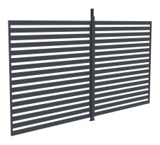 Příslušenství G21 fixní lamelová stěna 3,7x2,2 m pro pergolu Austin