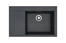Alveus PURE-G 70 P černý A90 + QC sifon_algranit