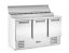 Třídveřový chladicí stůl s nástavcem, Arktic, 219L, 230V/152W, 700x1365x(H)990mm