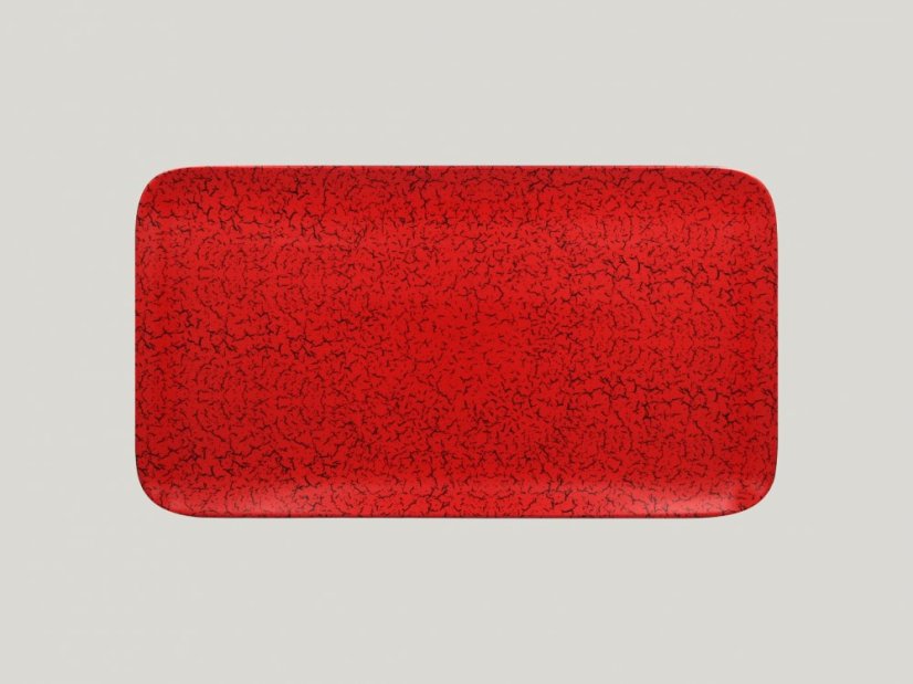 RAK Porcelain RAK Ruby talíř obdélníkový 38 × 21 cm – červená | RAK-RBAURP38 RAK Porcelain RAK Ruby talíř obdélníkový 38 × 21 cm – červená | RAK-RBAURP38