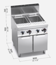 Vařič těstovin Bertos G9CP80