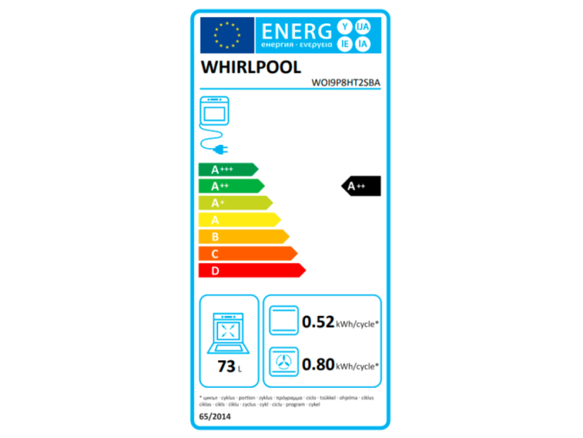Vestavná trouba Whirlpool WOI9P8HT2SBA