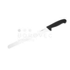 GIESSER nůž krájecí uzenářský 310 mm, zvlněný - černý