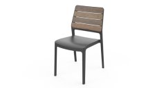 Zahradní křeslo Keter Deco Porto walnut / grafit