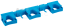 Vikan držák nástěnný 420 mm modrý 10113