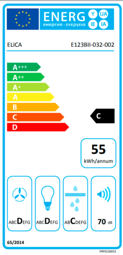 Výsuvná digestoř Elica ELITE 14 PLUS IX/A/60