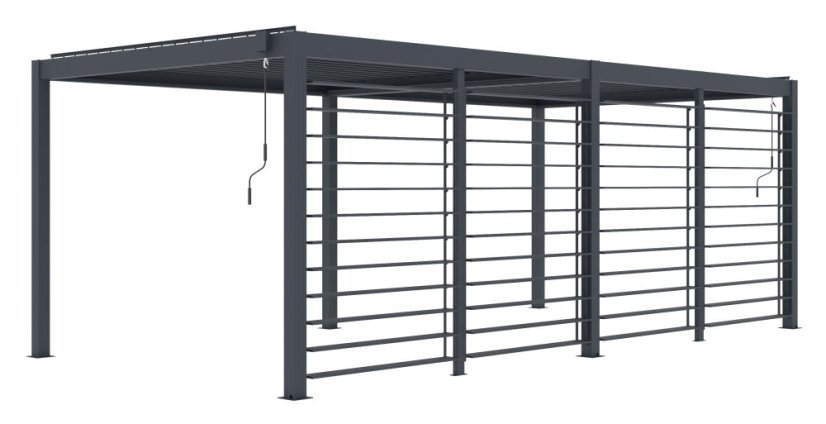 Příslušenství G21 otočná lamelová stěna pro pergolu Austin Premium 6x3 a 6x4 m