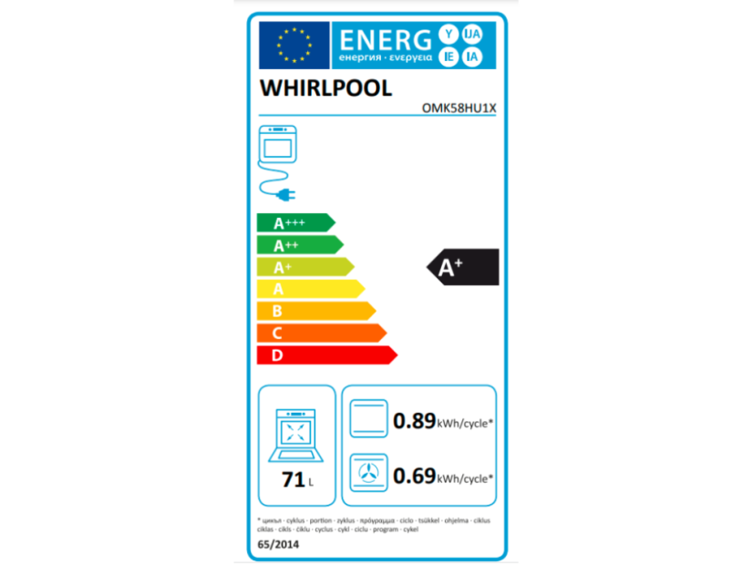 Vestavná trouba Whirlpool OMK58HU1X