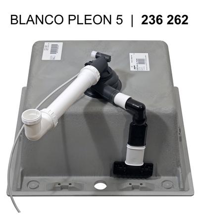 Blanco PLEON 5 InFino Silgranit černá s excentrem