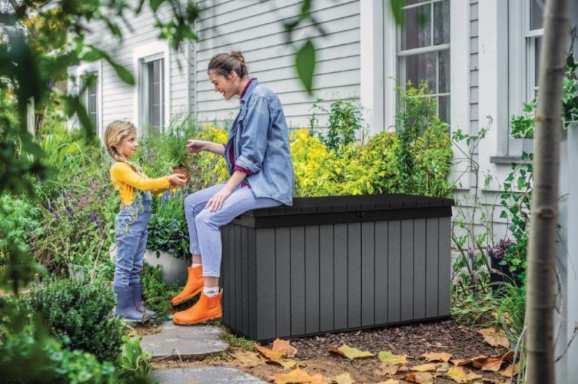 Zahradní box Keter Darwin 570L šedý, poškozený obal
