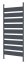 Příslušenství G21 fixní lamelová stěna 92x205,5 cm pro pergolu Austin