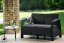 Zahradní nábytek Keter Corfu love seat dvousedačka grafitová