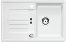 Blanco ZIA 45 S Silgranit bílá soft oboustranné provedení s excentrem