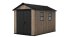 Zahradní domek Keter Apex 7,5 x 11 Ashwood, s podlahou