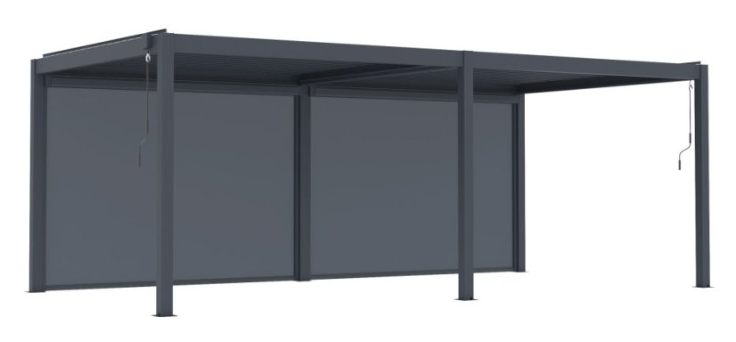 Příslušenství G21 boční markýza pro pergolu Austin Premium 6x3 a 6x4 m