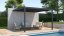 Bioklimatická pergola G21 Trenton Premium 4x4 m, antracitová hliníková