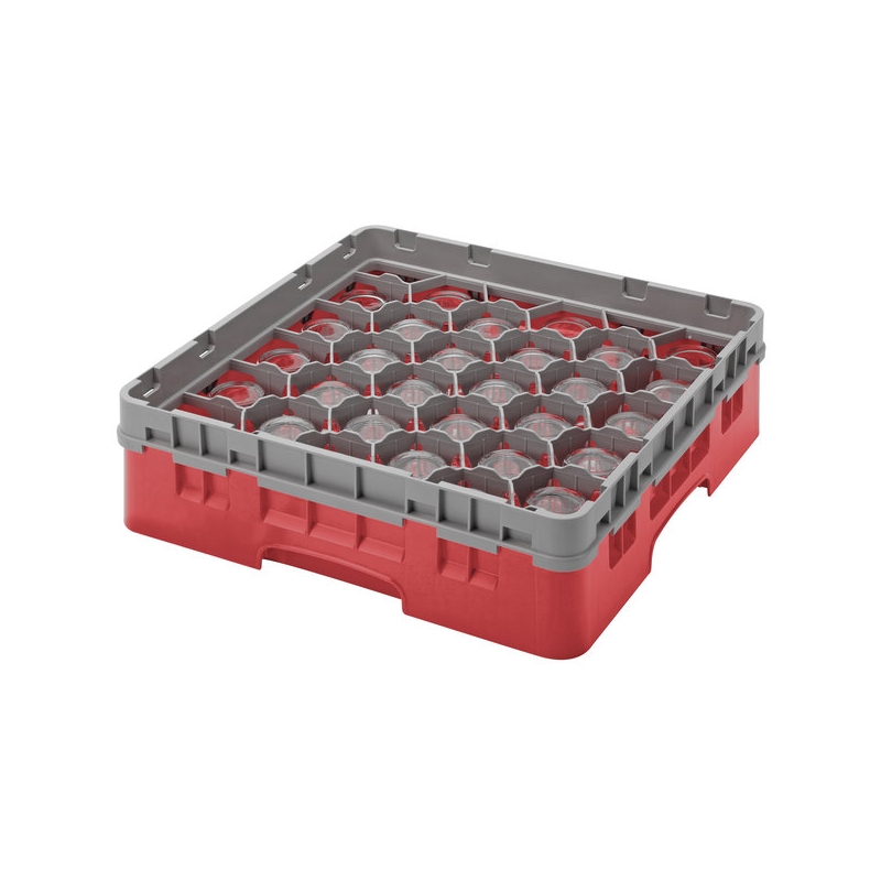 Cambro Koš Camrack 30 pozic, výška sklenice 21,6 cm - Červená Cambro Koš Camrack 30 pozic, výška sklenice 21,6 cm - Červená