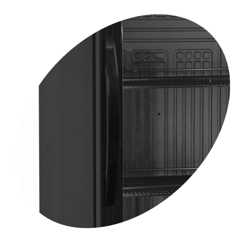 Chladicí skříň TEFCOLD CEV 425 BLACK