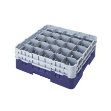 Cambro Koš Camrack 25 pozic, výška sklenice 32 cm - Modrá