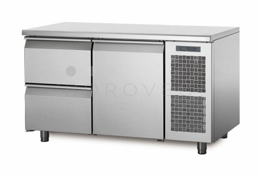 Coldline chladící stůl TP13/2M s deskou bez zadního lemu