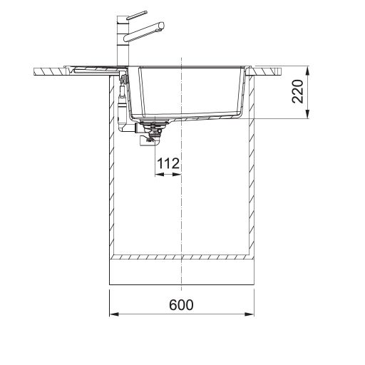 Franke UBG 611-78 BB Sahara