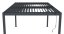 Bioklimatická pergola G21 Austin 4x3 m, antracitová hliníková