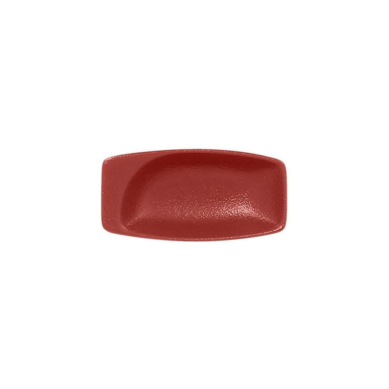 RAK Porcelain RAK Talíř obdélný 11 × 5,5 cm, tmavě červená | RAK-NFMZMR11DR RAK Porcelain RAK Talíř obdélný 11 × 5,5 cm, tmavě červená | RAK-NFMZMR11DR