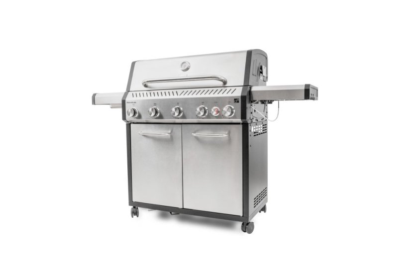 Plynový gril G21 Nebraska BBQ Premium line, 6 hořáků + zdarma redukční ventil