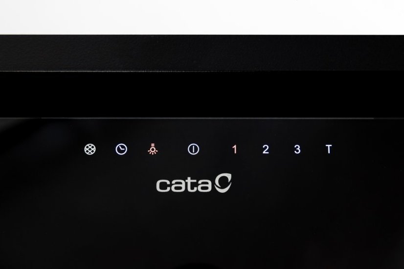 Vestavná digestoř Cata GC DUAL 75 Černé sklo