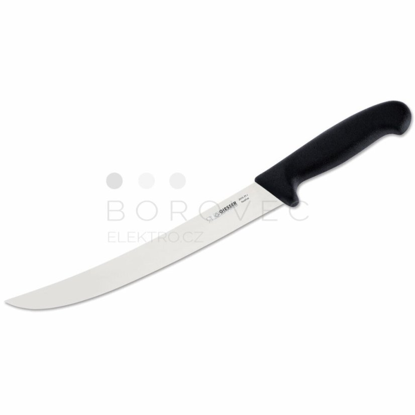 GIESSER nůž porcovací G 2005 25cm černý GIESSER nůž porcovací G 2005 25cm černý